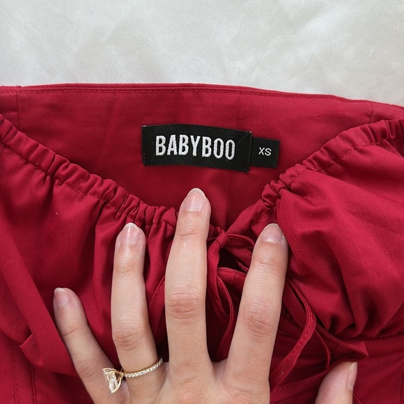 women's christmas party dresses Babyboo Jillian Red – Hire For A Night main image 0